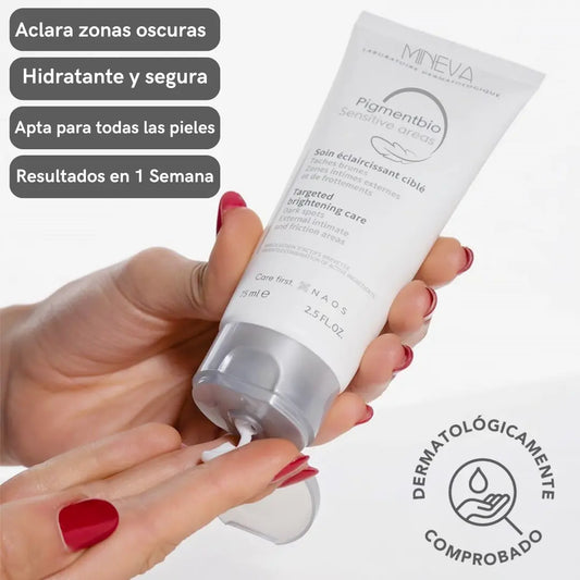 Crema Blanqueadora de Zonas Sensibles Mineva®