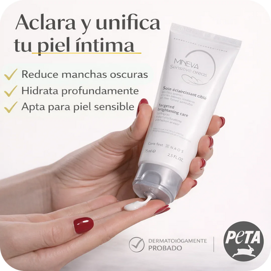 Crema Blanqueadora de Zonas Íntimas Mineva®